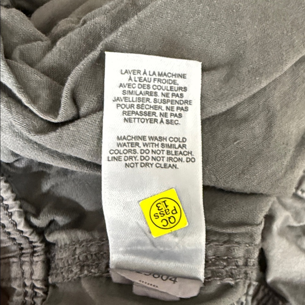 Garage Women's Harlowe Charcoal Parachute Cargo Pant~XS - Picture 6 of 12